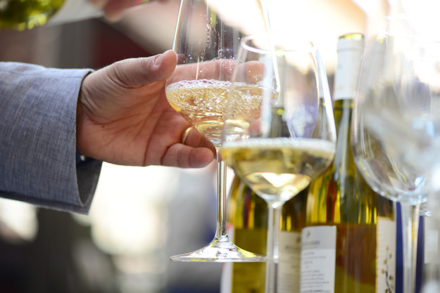 Schaumwein-Tasting Wien – Champagner in Gläsern