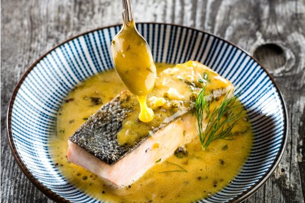 Fisch-Kochkurs Wien – Lachs mit Dillsoße