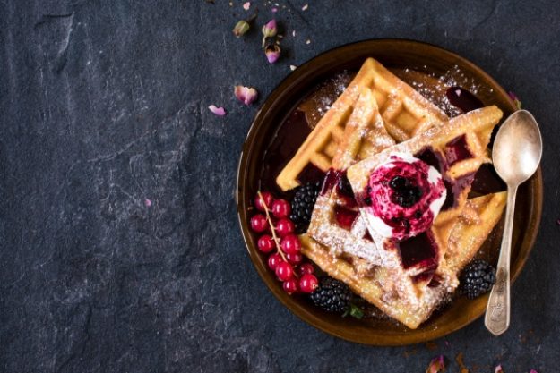 Pâtisserie-Kurs Wien - Waffeln mit Eis
