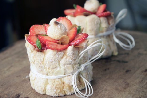 Pâtisserie-Kurs Wien - Charlottes mit Erdbeeren