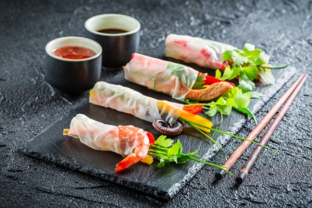 Thai-Kochkurs Wien – Sommerrollen