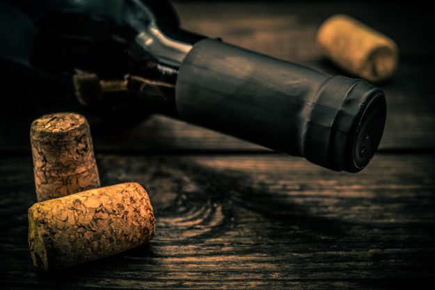 Weinseminar Wien – Korken und Weinflasche