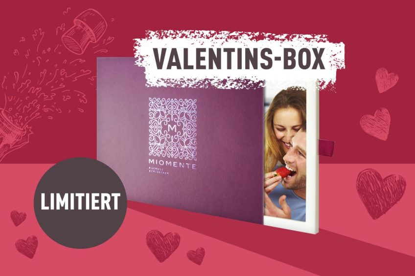 Valentinstags-Geschenk Miomente Valentins-Box
