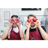 paarkochkurs Wien Granatäpfel Kursteilnehmer