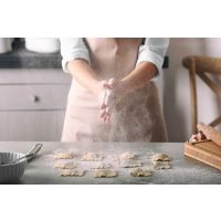 Pasta-Kochkurs Wien – Ravioli mit Mehl bestäubt
