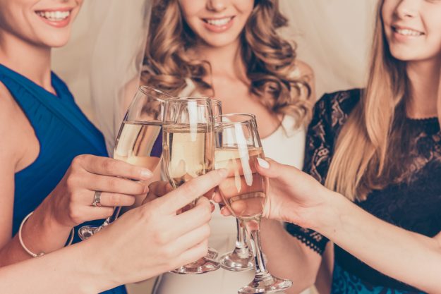 JGA Wien –  Champagner trinken