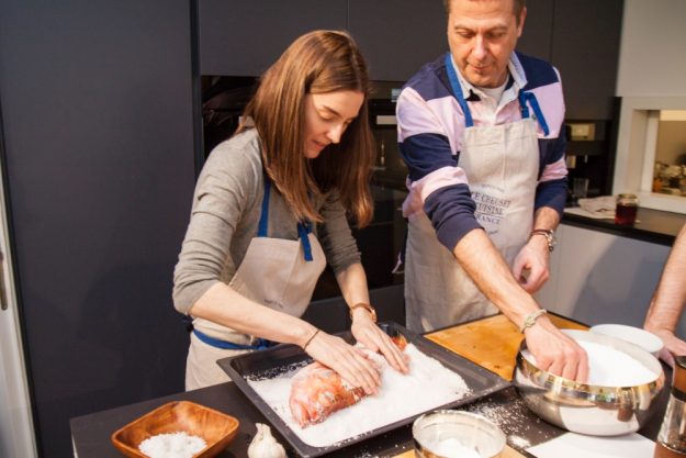 Fisch-Kochkurs Wien – Fisch in Salzkruste