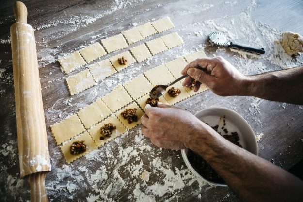 Pasta-Kochkurs Innsbruck – Füllung für die Ravioli