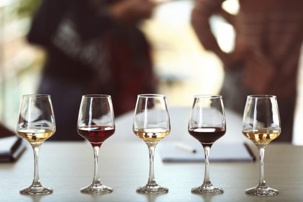 Weinseminar Wein – Wein in einer Reihe