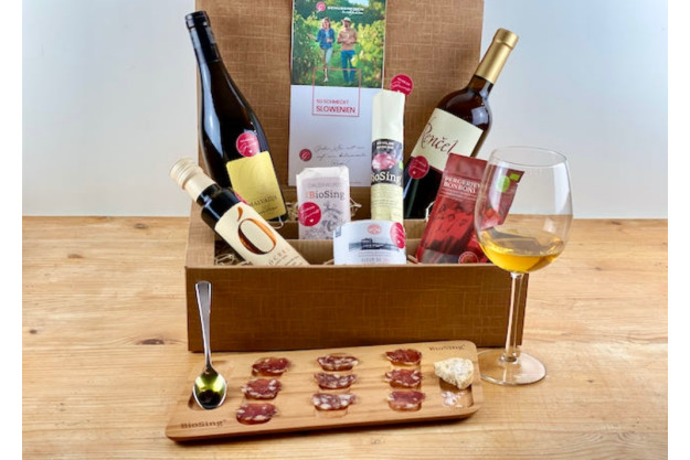 Online-Firmenfeier Genussreise Slowenien