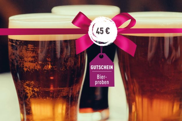 Geschenkgutschein Bierprobe – Biere zur Verkostung